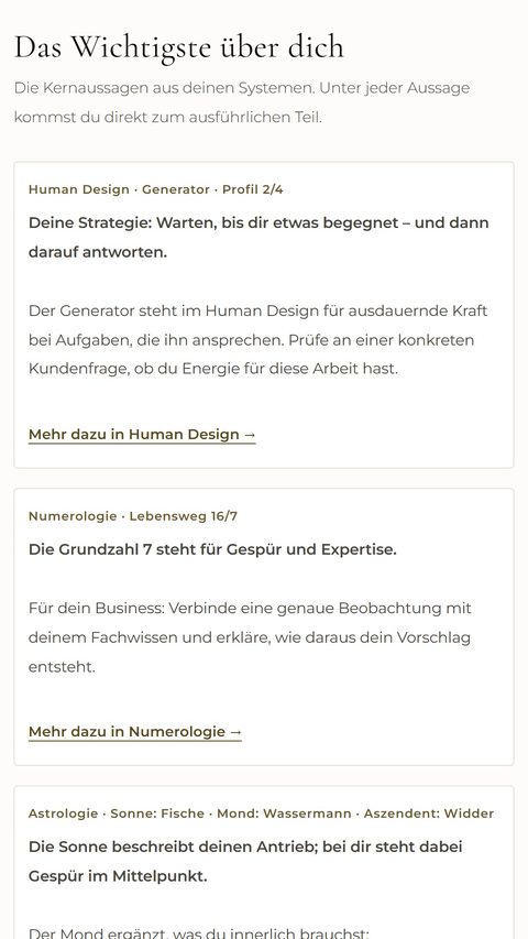 Das Wichtigste – Das Wichtigste – Hochformat